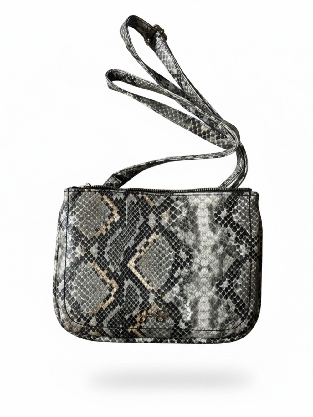 Jessica Simpson NWT Faux Snakeskin Crossbody Bag - Python Print